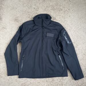 Karbon Aviator 2 Mens Jacket Black Size Medium Full Zip Up Shell KR502
